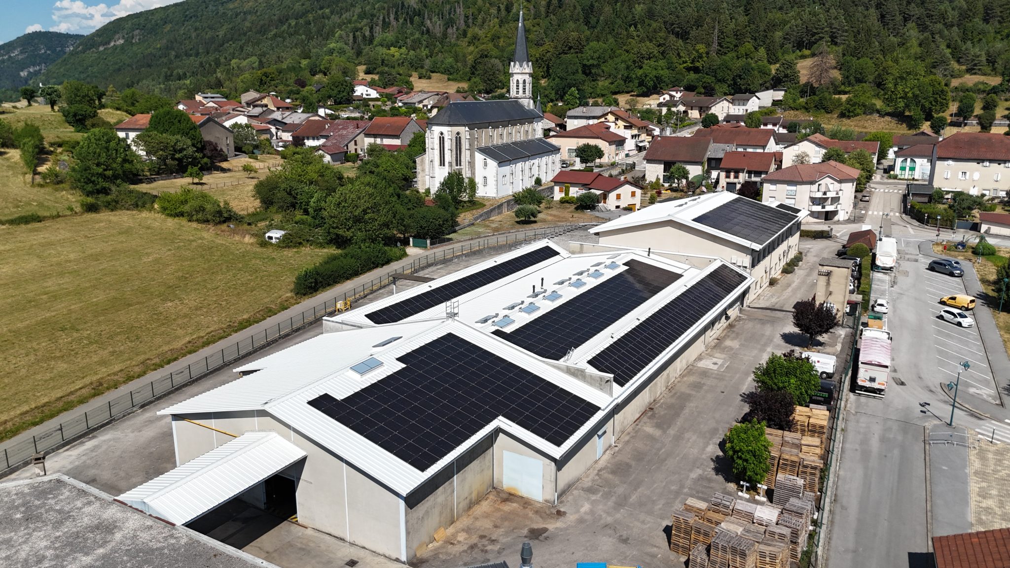 Centrale photovoltaique JACQUEMET