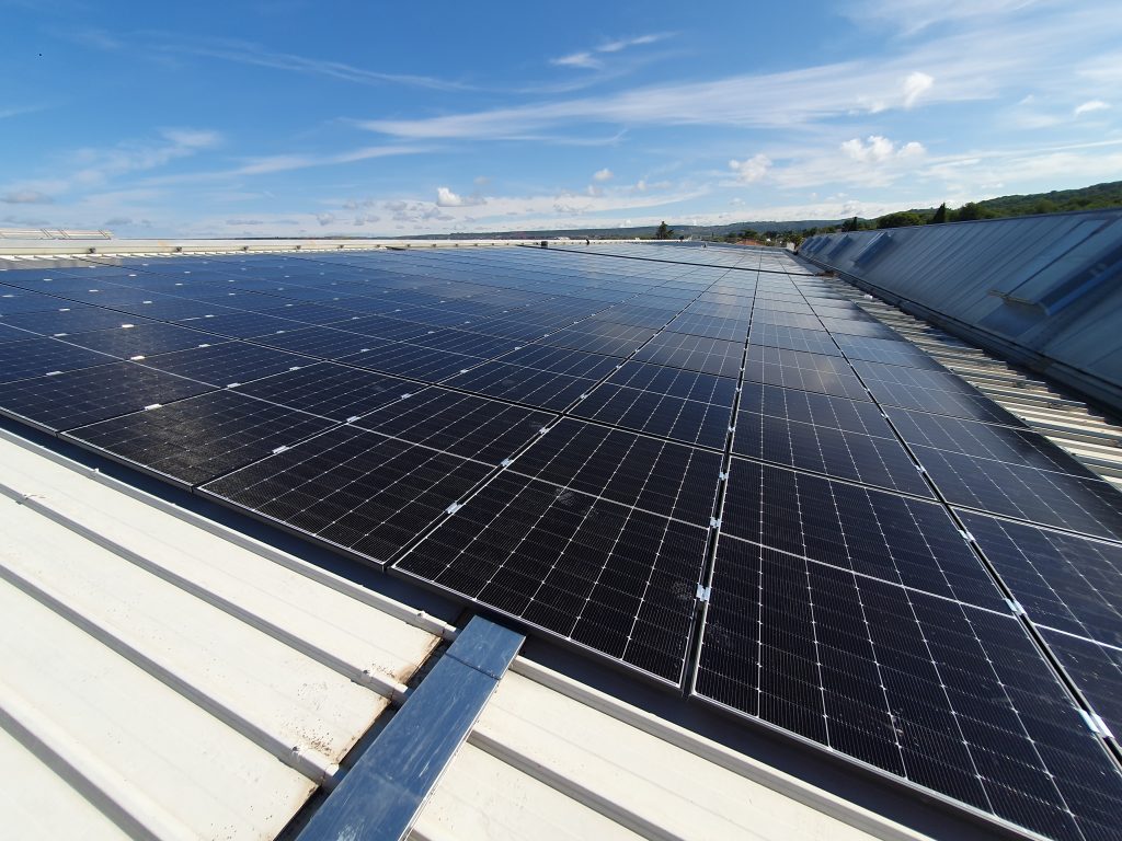 Centrale PV toiture CAV