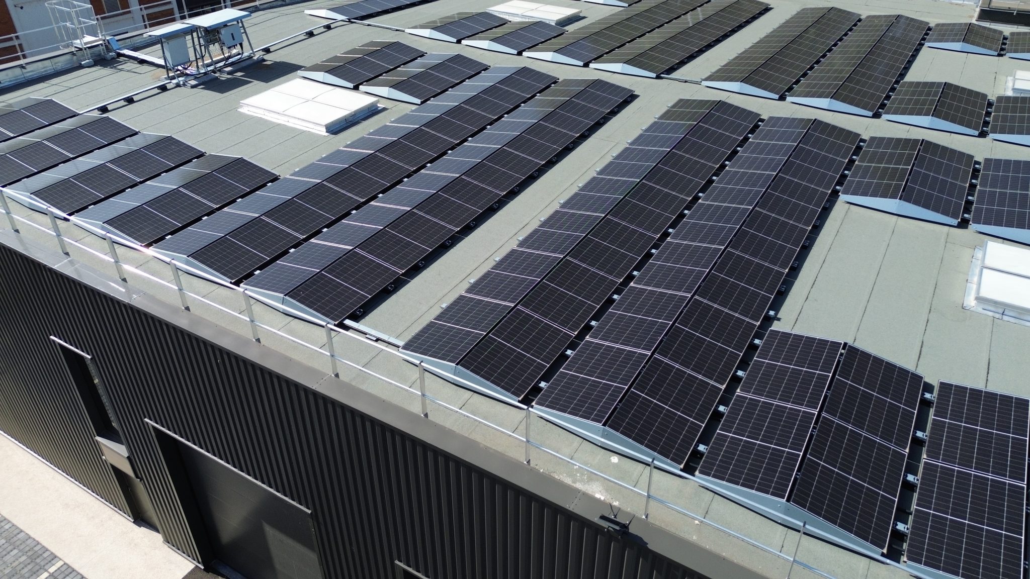 Centrale PV toiture Bulteau Construction
