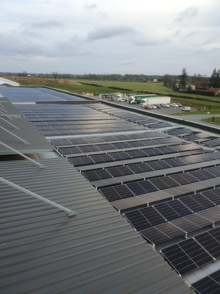 Centrale PV Toiture MILLET