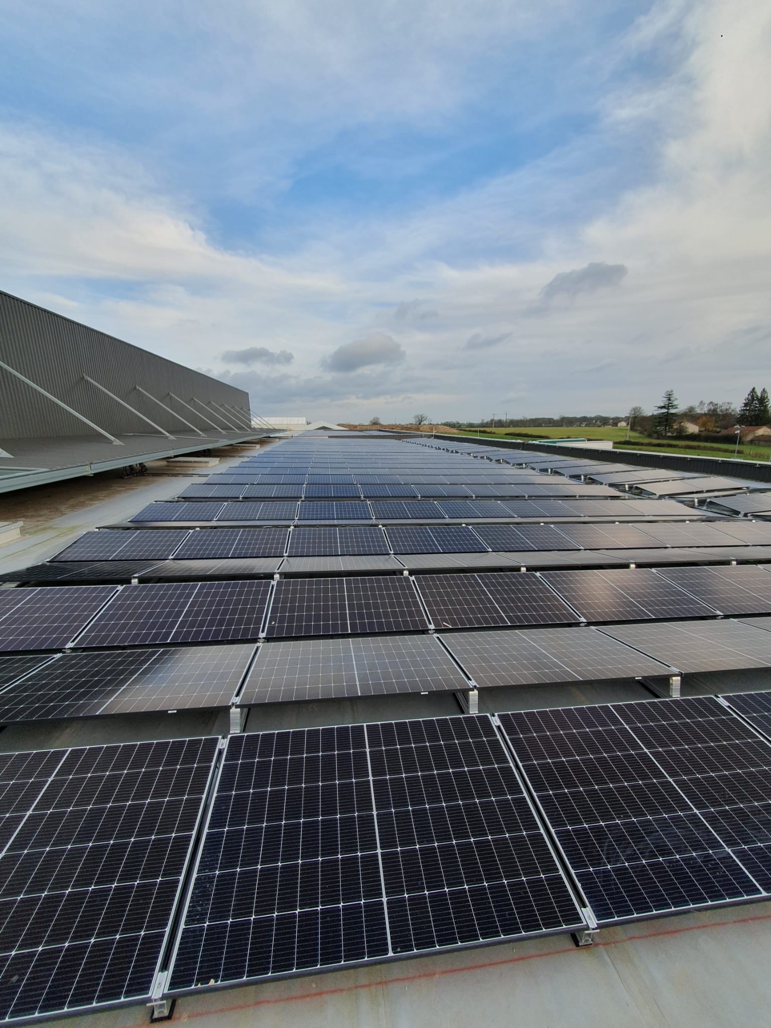 Centrale PV Toiture MILLET