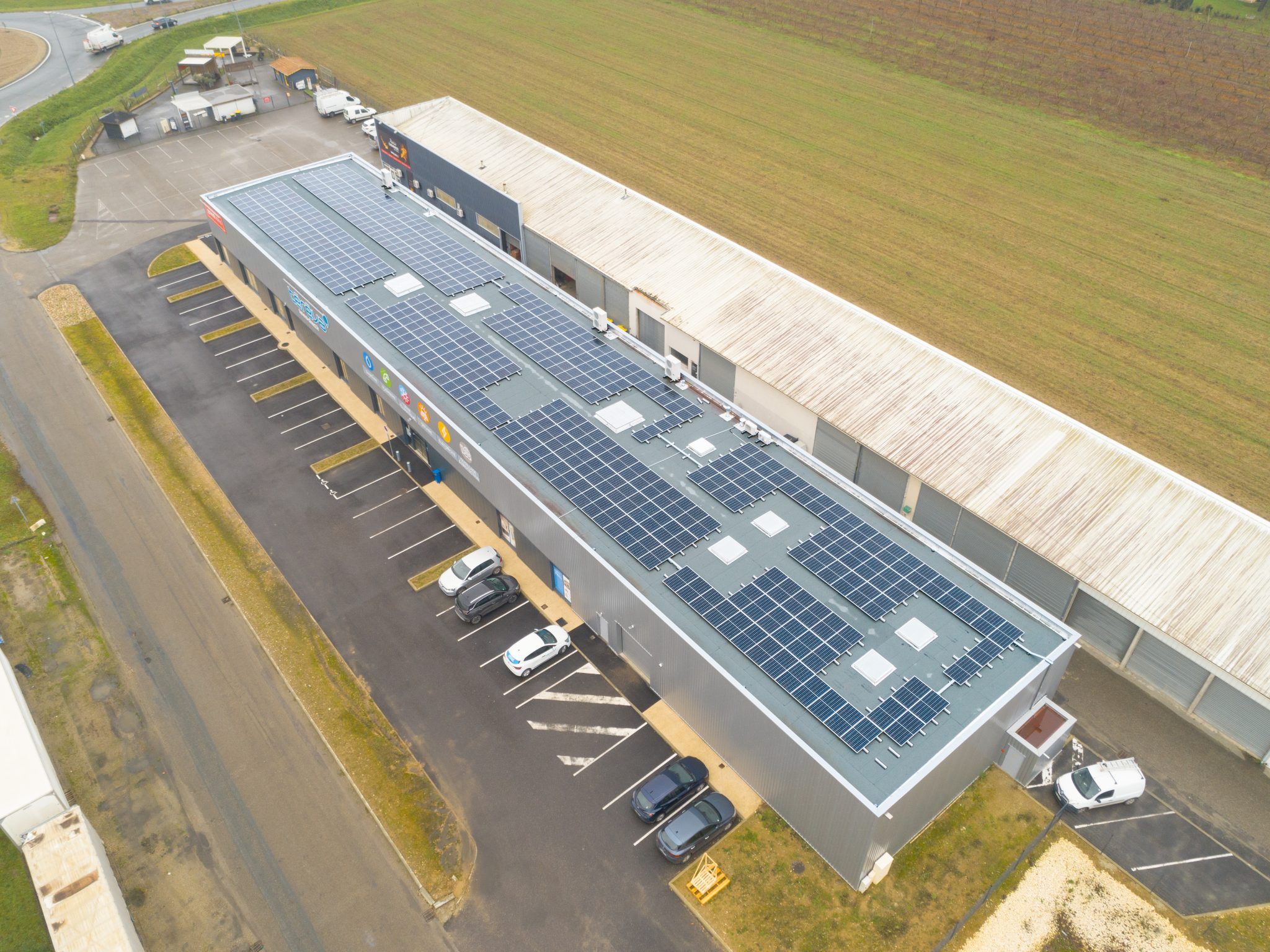 Centrale photovoltaïque TEREVA à Marmande
