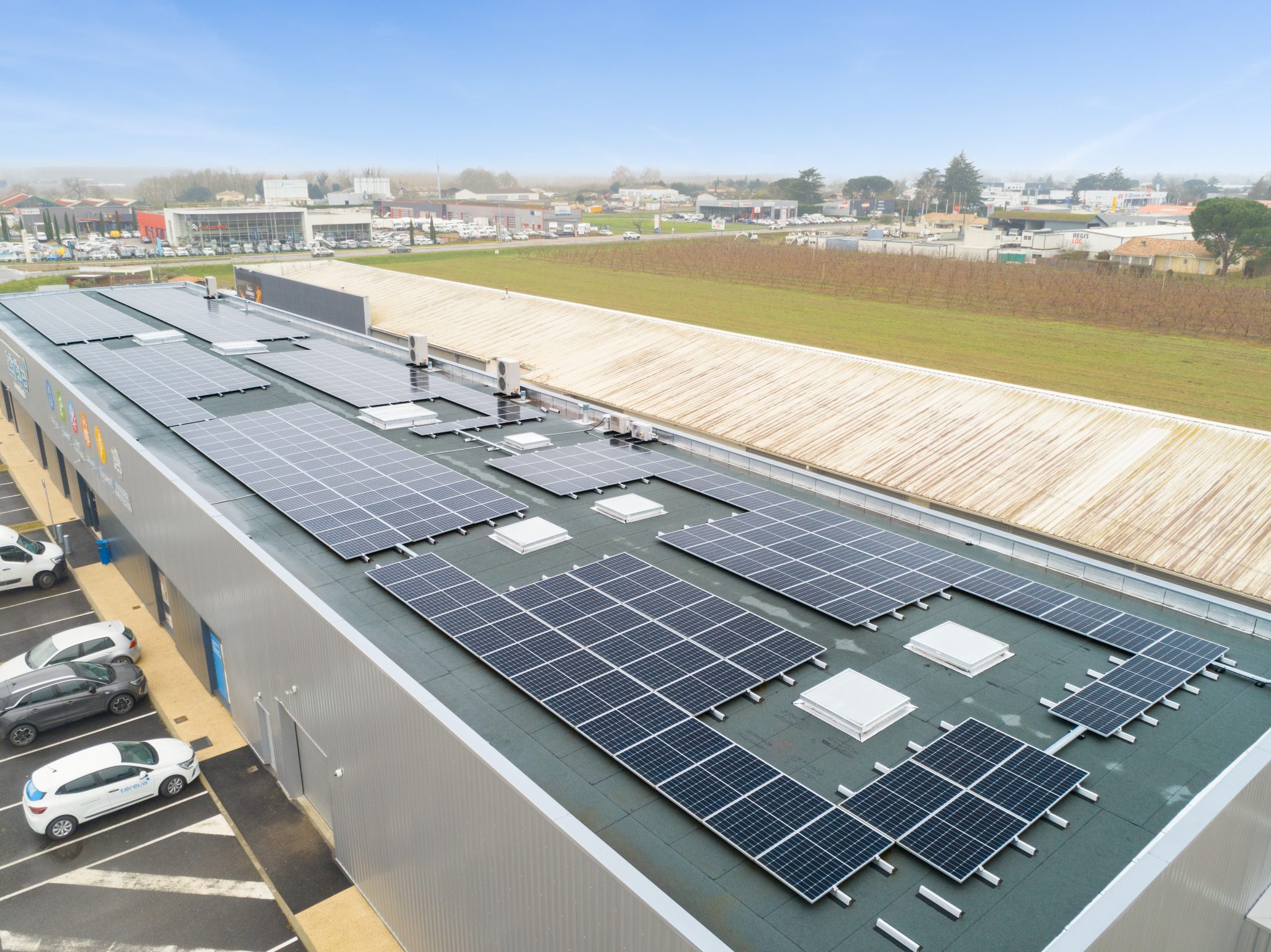 Centrale photovoltaïque TEREVA à Marmande