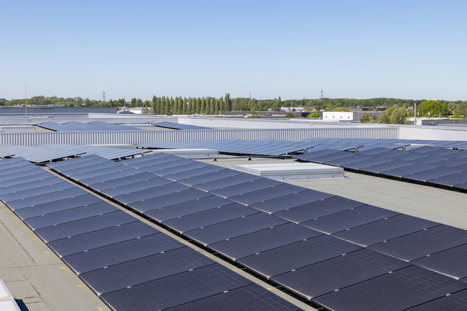 Centrale toiture PV Leers